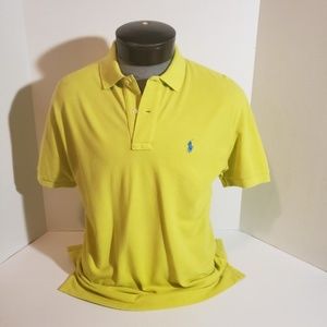 Men's Ralph Lauren Polo shirt (neon yellow)